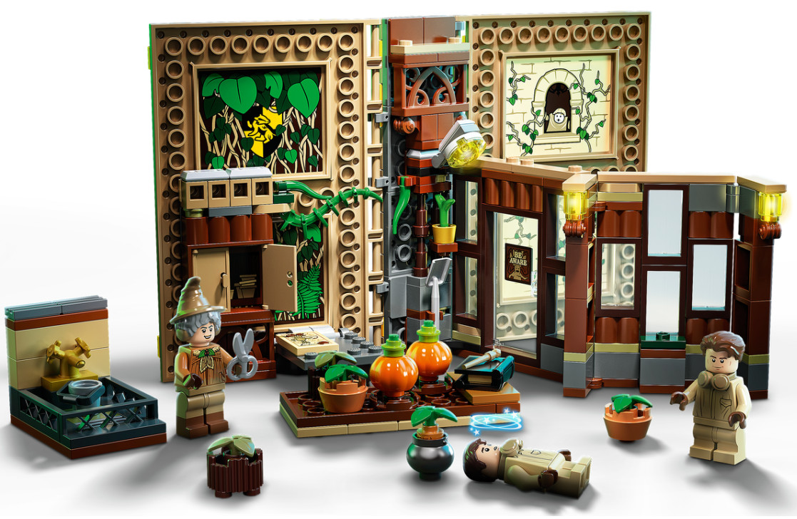 Lego Harry Potter (Лего Гарри Поттер) - Учеба в Хогвартсе Травология 1