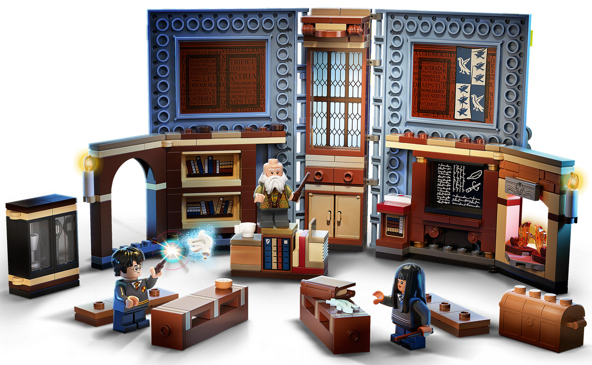 Lego Harry Potter (Лего Гарри Поттер) - Учеба в Хогвартсе Урок Заклинаний-3