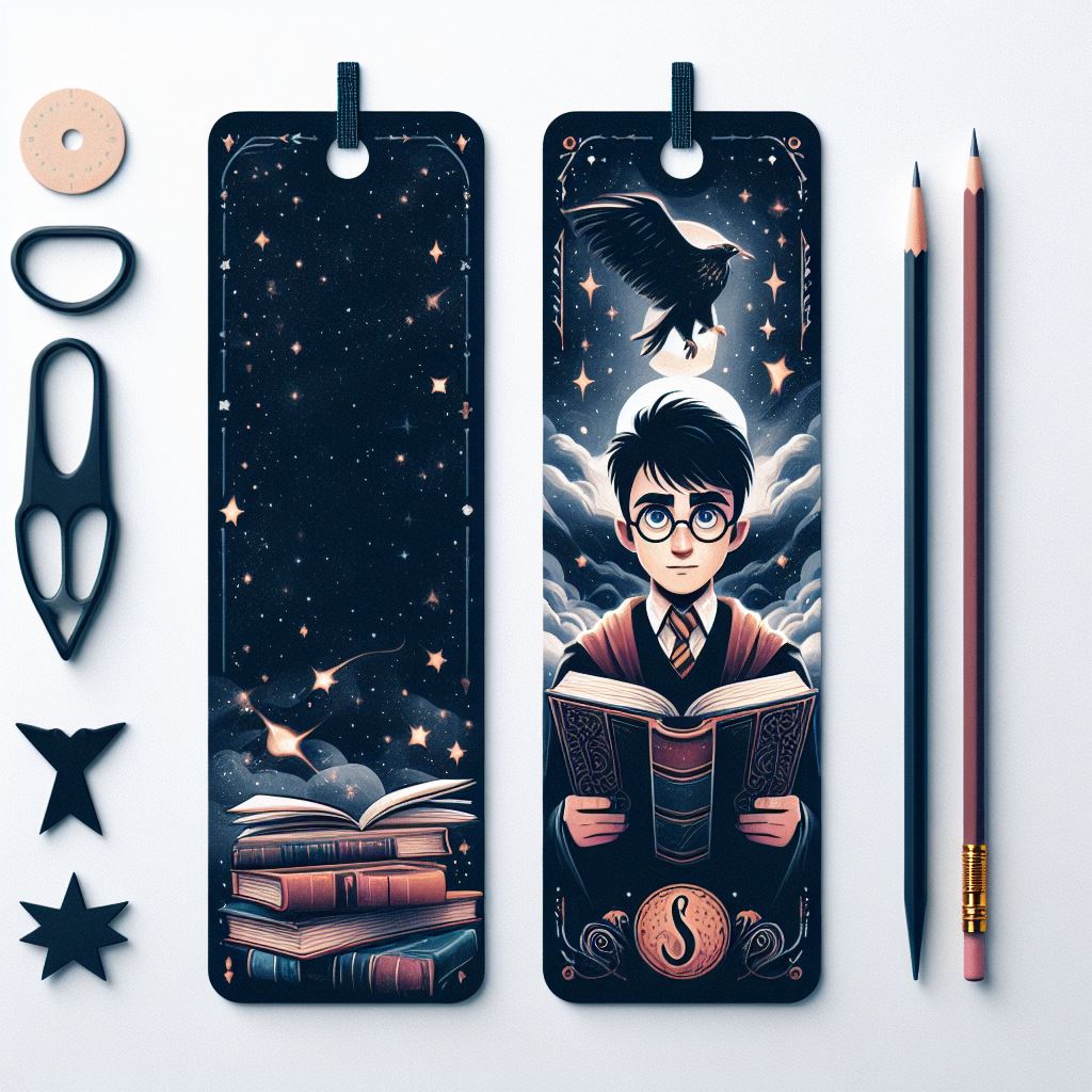 Закладки с изображениями персонажей Гарри Поттера - Гарри Поттер