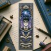 Закладки для книг в стиле Гарри Поттера: идеи, созданные нейросетью