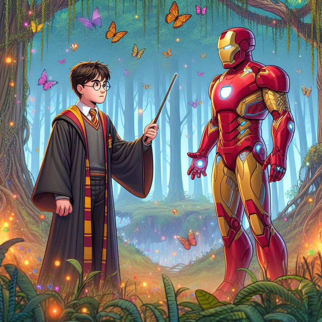 Гарри Поттер и Железный человек: Магия и Технологии1