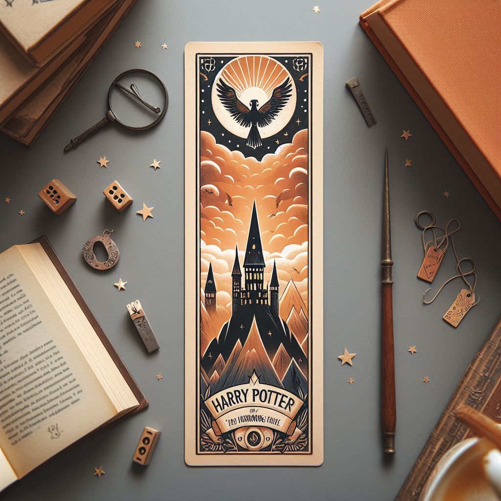 Закладки с символикой из мира Гарри Поттера6